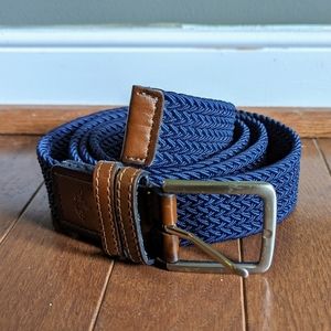 Dockers - Mesh Melt w/ Leather Accents - Navy & Brown - Mens XL (42-44)